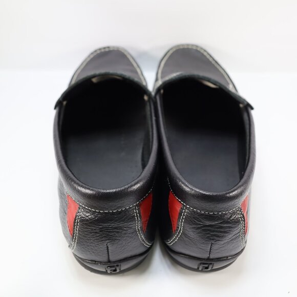 FootJoy Mens Club Casuals Leather Penny Loafers Size‎ 12 M Black Slip On 79047 main image 4